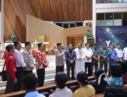 Jamin Rasa Aman, Kapolda Lampung Pimpinan Pengecekan Pengamanan Malam Natal 2024