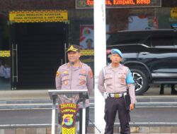 Pimpin Apel Perdana, Kapolresta Bandar Lampung Minta Personel Jaga Integritas dan Sinergitas