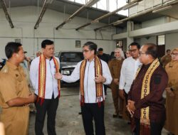 Pj. Gubernur Samsudin Dampingi Menaker Yassierli dan Tim Ketenagakerjaan RI Mengunjungi Balai Latihan Kerja Milik Dinakertrans Provinsi Lampung