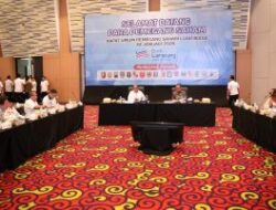 Pj. Gubernur Samsudin Hadiri Rapat Umum Pemegang Saham Luar Biasa PT. Bank Lampung, Tetapkan Mahdi Yusuf Sebagai Direktur Utama Definitif