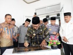 Pj. Gubernur Lampung Resmikan Masjid Miftahul Jannah di Komplek Perkantoran Teluk Betung
