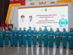 13 Ketua TP PKK dan Tim Pembina Posyandu se-Provinsi Lampung Dilantik, Wagub Jihan Nurlela Berikan Dukungan