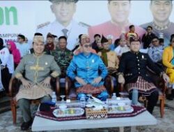 Pemprov Lampung, Ketua DPRD Lampung bersama DPP Lampung Sai dan Majelis Penyimbang Adat Lampung Gelar Tradisi Blangikhan