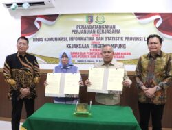Dinas Kominfotik Provinsi Lampung Jalin Kerja Sama Dengan Kejaksaan Tinggi Lampung, Perkuat Tata Kelola Pemerintahan