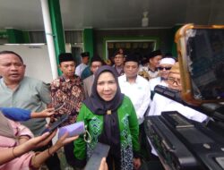 Eva Dwiana Buka Muskercab I PCNU Kota Bandarlampung