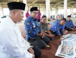 Pj. Gubernur Lampung Tinjau Pembangunan Masjid Al-Hijrah Kota Baru di Akhir Masa Jabatannya