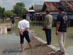 Sekretaris Komisi IV DPRD Lampung Sidak Pembangunan Jembatan Way Bungur