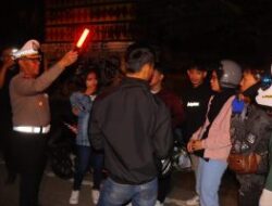 Satlantas Polresta Bandar Lampung Kawal Pemudik Motor Asal Pulau Jawa