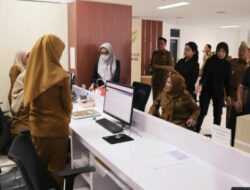 Hari Pertama Masuk Kerja Usai Libur Hari Raya Idul Fitri dan Cuti Bersama, walikota Eva Dwiana Sidak di Sejumlah OPD