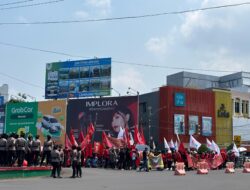 Tekankan Humanisme, 1.719 Personel Polda Lampung dan Jajaran Amankan May Day 2025