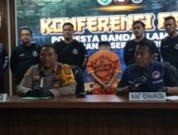 Polresta Bandar Lampung Tangkap Warga Teluk Betung Barat Dan Gagalkan Peredaran Sabu dan Ekstasi Senilai Rp7,2 Miliar