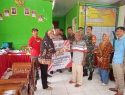 Pemerintah Desa Bumiraya Abung Selatan Lampung Utara Salurkan BLT-DD Periode Januari-April kepada 23 KPM