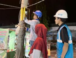 Pastikan Kelistrikan Aman, PLN Lakukan Pemeriksaan Berkala di Pusat Keramaian Lampung Utara