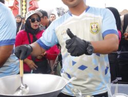Dandim 0410/KBL Hadiri Rakor Muri Sekubal Terbesar Dalam Rangka Di Tugu Adipura