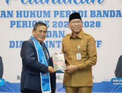 Pelantikan PBH Peradi Bandar Lampung Teguhkan Komitmen Layanan Hukum Pro Bono untuk Masyarakat Kurang Mampu