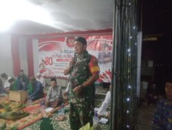 Babinsa Kelurahan Sukaraja Koramil 410-02/Teluk Betung Selatan, Sertu S. Abidin turut hadir dalam kegiatan Dzikir dan Pembacaan Manaqib Syech Abdul Qodir Al-Jaelani QS