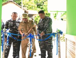 Penutupan Karya Bhakti TNI AL di Wilayah Kerja Lanal Lampung