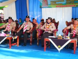Dandim 0410/KBL, Letkol Arm Roni Hermawan, S.H., M.M., Hadiri Acara Jambore Pramuka Ke 64 Di Karang Pamitraan