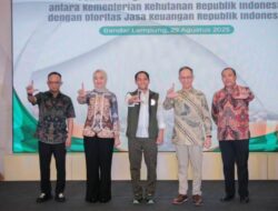 OJK Gandeng Pemprov Lampung, Wagub Jihan: Komitmen Penuh Dukung Nilai Ekonomi Karbon Perhutanan Sosial