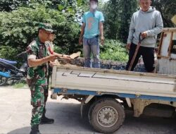 Sertu Aan Asrori, Babinsa Kelurahan Way Gubak, Koramil 410-01/Panjang Menjadi Tokoh Kunci Insiden Tumpahan Minyak CPO