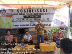 Anggota DPRD Lampung Tondi Nasution Tegaskan Pancasila sebagai Kompas Moral Bangsa di Tengah Perubahan Zaman