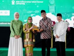 Gubernur dan Wakil Gubernur Lampung Hadiri Pelantikan Perangkat Pimpinan Muslimat NU Se-Lampung