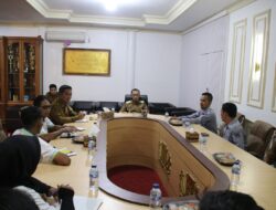Persatuan Cabang Olahraga Korfball SIWO PWI Lampung Utara Lakukan Audensi Bersama Wakil Bupati Utara Romli