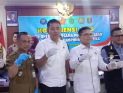 BNN Lampung Amankan Empat Orang Positif Narkoba asal pesawaran