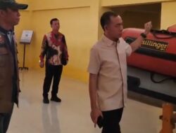 Wakil Bupati, Romli Sidak Kesiapan BPBD Dan Tegaskan Camat Jangan Tinggalkan Kecamatan