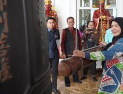 Walikota Eva Dwiana Bersama Pangdam dan Dandim Tinjau Perayaan Imlek 2026 di Bandar Lampung