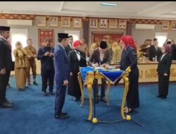 Dra. Intji Indriati Resmi Jabat Sekdakab Lampura