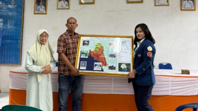 Mahasiswa Unila Susun Peta Jalur Evakuasi Tsunami sebagai Upaya Mitigasi Nasional