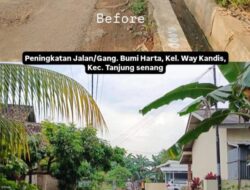 Pemkot Bandar Lampung Targetkan Pembangunan 200 Ruas Jalan Lingkungan di Tahun 2026