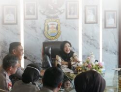 Perkuat Sinergi Keamanan, Wali Kota Eva Dwiana Terima Audiensi Dirbinmas Polda Lampung