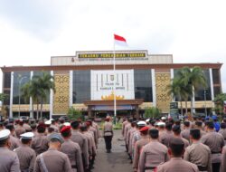 702 Personel Gabungan Siaga Amankan Mudik, 9 Pos Pengamanan Disiapkan di Bandar Lampung