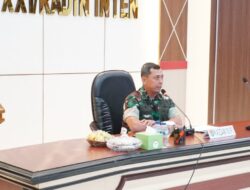 Kasdam XXI/Radin Inten Pimpin Korps Rapot Pamen Golongan IV Kolonel Kodam XXI/RI