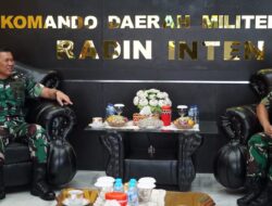 Pangdam XXI/Radin Inten Terima Audiensi Danlanal Lampung