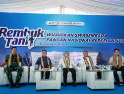 Pangdam XXI/Radin Inten Hadiri Rembuk Tani Bersama Menko Bidang Pangan