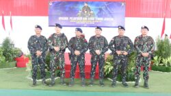 Dansat Brimob Pimpin Upacara Pelantikan Komandan Batalyon A, Serah Terima Danden Genana dan Kabag Ops Sat Brimob