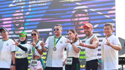 Kodam XXI/RI Meriahkan HIPMI Half Marathon Lampung 2026