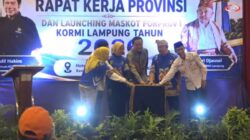 Ir Ansori Djausal Buka Rakerprov dan Launching Maskot KORMI Lampung 2026