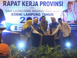 Ir Ansori Djausal Buka Rakerprov dan Launching Maskot KORMI Lampung 2026