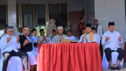 Kapolda Lampung Laksanakan Sholat Idul Adha di SPN Kemiling dan Salurkan Puluhan Hewan Kurban