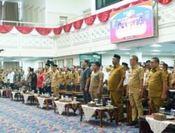 Hadir di Balai Keratun, Plt Bupati Lampung Tengah Dukung APDESI Merah Putih Sebagai Mitra Strategis Pembangunan Desa