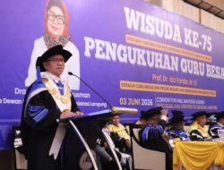 UBL Kembali Wisuda Ke 75 Genap 758 Lulusan dan Pengukuhan Guru Besar Bidang Manajemen Publik