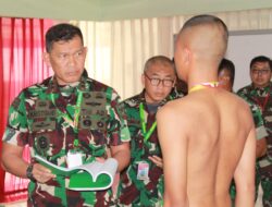 Pangdam XXI/RI Memimpin Sidang Pemilihan Penerimaan CABA PK TNI AD Gel. II TA. 2026 TK Subpanpus Kodam XXI/RI