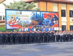 Wakapolda Lampung Pimpin Upacara Hari Bhayangkara ke-80, Tegaskan Semangat “Polri untuk Masyarakat”