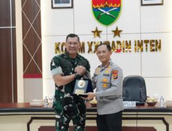 Kolaborasi Kodam XXI/RI dan Polda Lampung untuk Perkuat Program Pemerintah