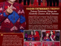 Hadiri Fatmawati Trophy, Anggota DPRD Lampung Ni Ketut Dewi Nadi Dorong Pelestarian Kebaya dan Kreativitas Desainer Muda