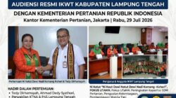 Perkuat Sinergi dan Pemberdayaan Wanita Tani, IKWT Lampung Tengah Gelar Audiensi dengan Kementerian Pertanian